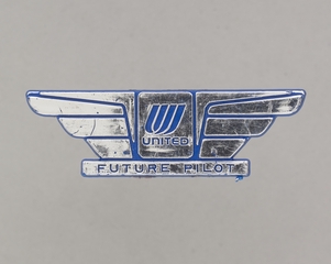 Image: children's souvenir wings: United Airlines, Future Pilot 