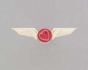 Image: flight attendant wings: Southwest Airlines
