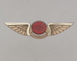 Image: children's souvenir wings: Continental Airlines