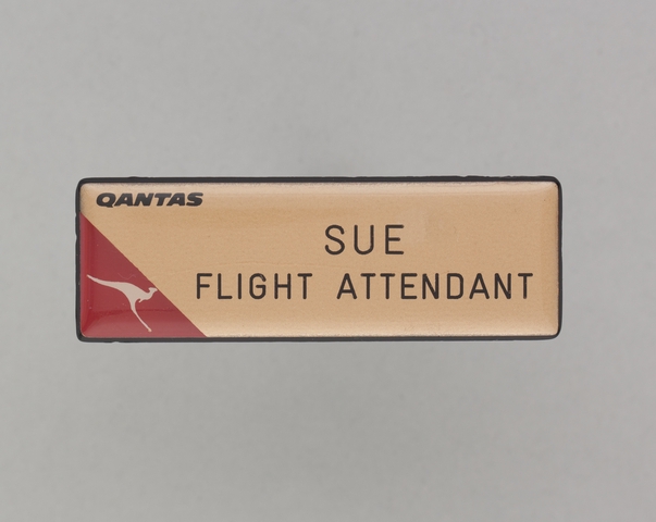 Name pin: Qantas Airways, Sue