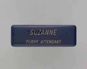 Image: name pin: Qantas Airways, Suzanne