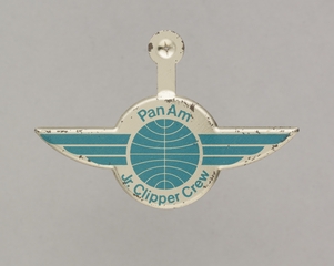 Image: children's souvenir wings: Pan American World Airways, Jr. Clipper Crew