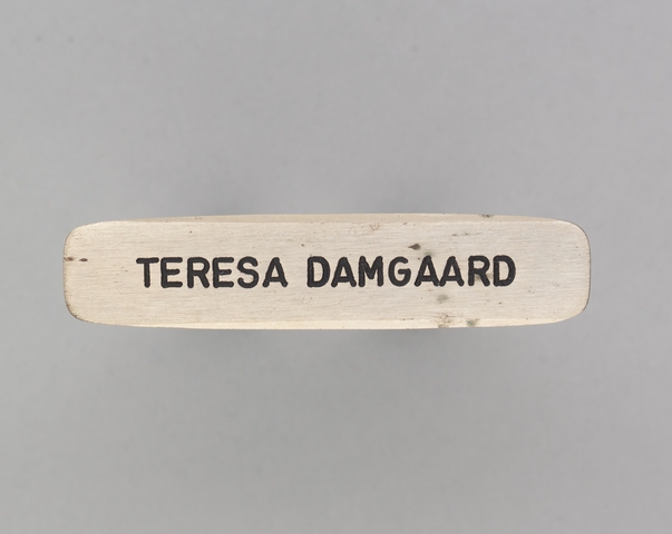Name pin: Pan American World Airways, Teresa Damgaard