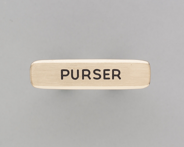 Name pin: United Airlines, Purser