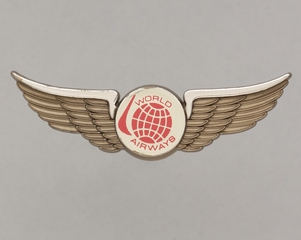 Image: children's souvenir wings: World Airways