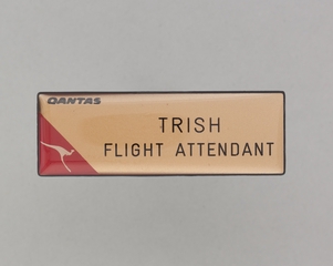 Image: name pin: Qantas Airways, Trish