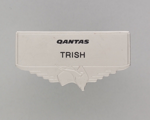 Image: name pin: Qantas Airways, Trish