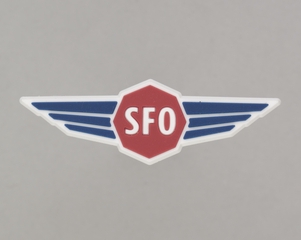 Image: children’s souvenir wings: San Francisco International Airport (SFO)