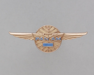 Image: flight officer wings: Pan American World Airways, apprentice officer