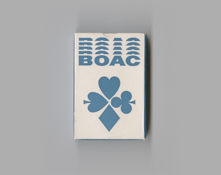 Image: miniature playing cards: BOAC (British Overseas Airways Corporation)
