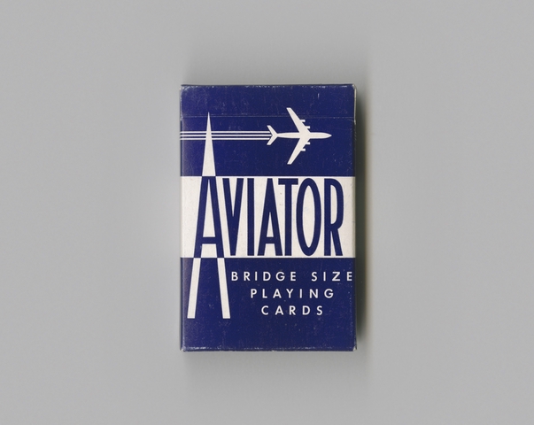 Playing cards: Air West (Aviator)