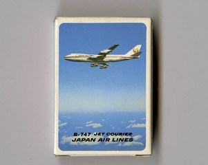 Image: miniature playing cards: Japan Air Lines