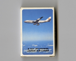 Image: miniature playing cards: Japan Air Lines