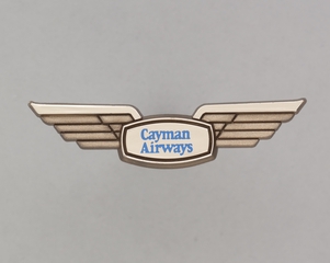 Image: children's souvenir wings: Cayman Airways