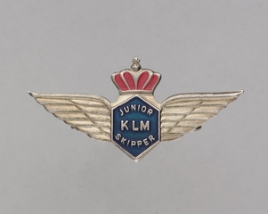 Image: children's souvenir wings: KLM (Royal Dutch Airlines)