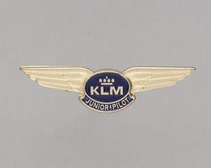 Image: children's souvenir wings: KLM (Royal Dutch Airlines)