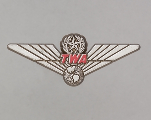 Image: children's souvenir wings: TWA (Trans World Airlines)