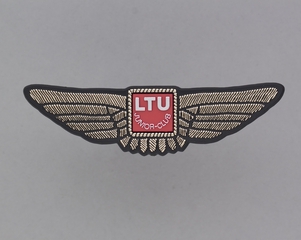 Image: children's souvenir wings: LTU International Airlines