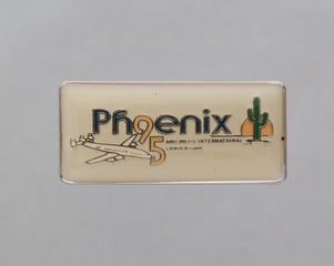 Image: lapel pin: Airliners International Convention, Phoenix