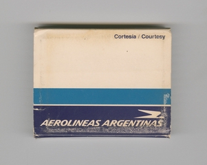 Image: playing cards: Aerolineas Argentinas, double deck bridge set