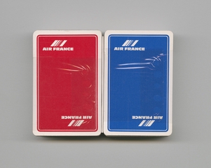 Image: playing cards: Air France, double deck bridge set