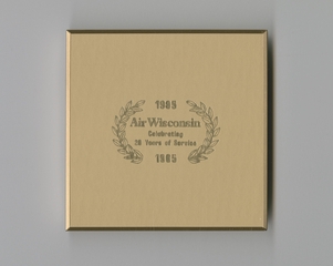 Image: playing cards: Air Wisconsin, double deck bridge set