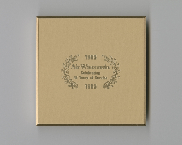 Playing cards: Air Wisconsin, double deck bridge set