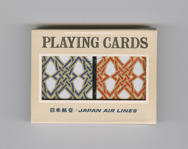 Playing cards: Japan Air Lines, double deck bridge set