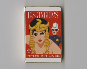 Image: playing cards: Delta Air Lines, Los Angeles