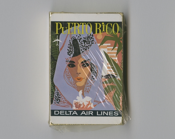 Playing cards: Delta Air Lines, Puerto Rico