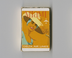 Image: playing cards: Delta Air Lines, Miami