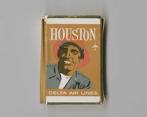 Image: playing cards: Delta Air Lines, Houston