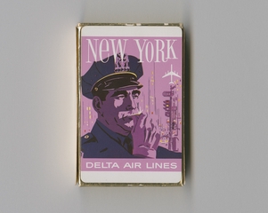 Image: playing cards: Delta Air Lines, New York