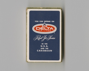 Image: playing cards: Delta Air Lines, Royal Jet Service