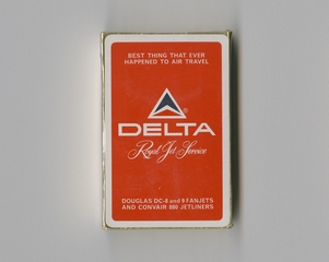 Image: playing cards: Delta Air Lines, Royal Jet Service