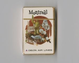 Image: playing cards: Delta Air Lines, Montreal