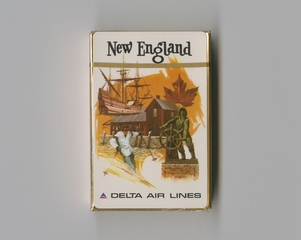 Image: playing cards: Delta Air Lines, New England