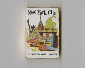 Image: playing cards: Delta Air Lines, New York City