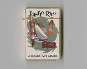 Image: playing cards: Delta Air Lines, Puerto Rico