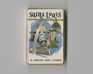 Image: playing cards: Delta Air Lines, Saint Louis