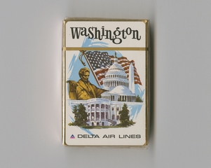 Image: playing cards: Delta Air Lines, Washington D.C.