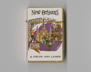 Image: playing cards: Delta Air Lines, New Orleans
