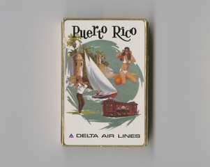 Image: playing cards: Delta Air Lines, Puerto Rico