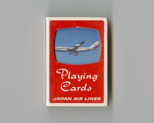 Image: playing cards: Japan Air Lines, Boeing 747
