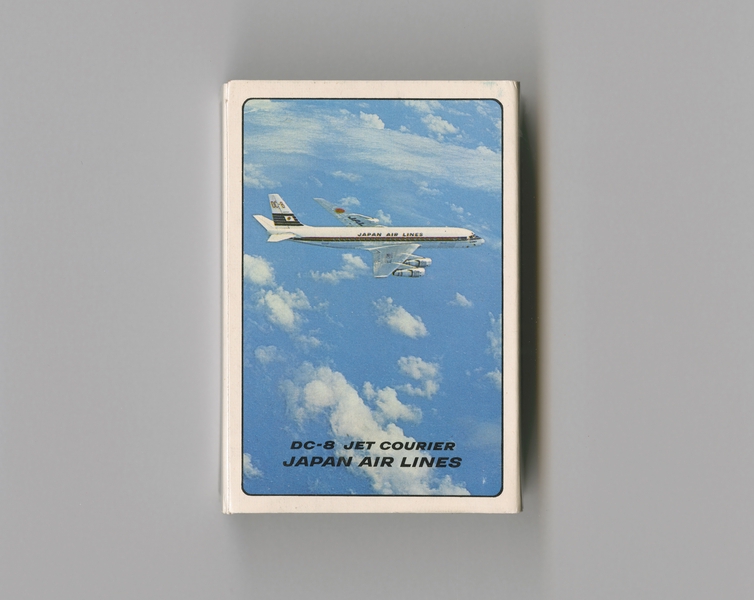 Image: playing cards: Japan Air Lines, Douglas DC-8