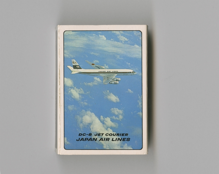 Image: playing cards: Japan Air Lines, Douglas DC-8