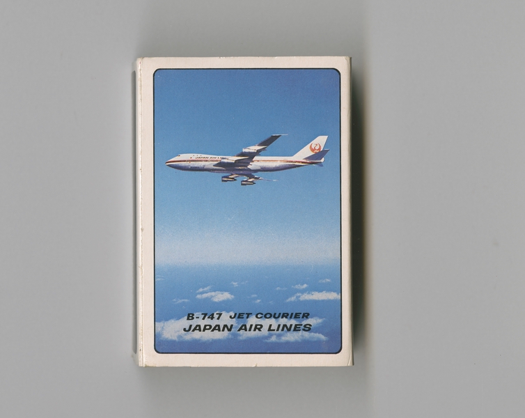 Image: playing cards: Japan Air Lines, Boeing 747