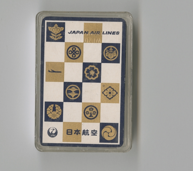 Image: playing cards: Japan Air Lines, Douglas DC-8