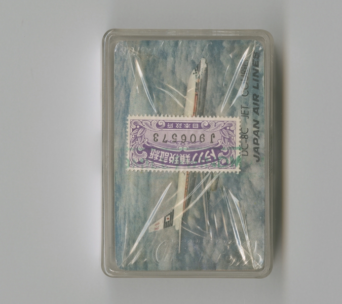 Image: playing cards: Japan Air Lines, Douglas DC-8