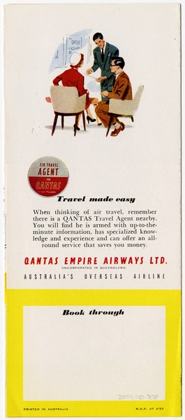 Image: brochure: Qantas Empire Airways, South Africa